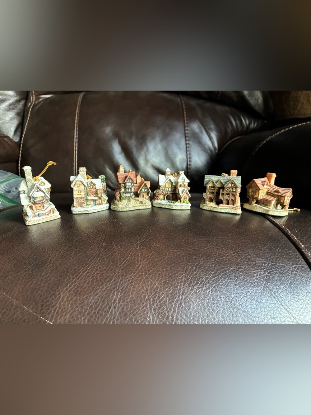 Vintage David Winters Holiday Village Ornaments